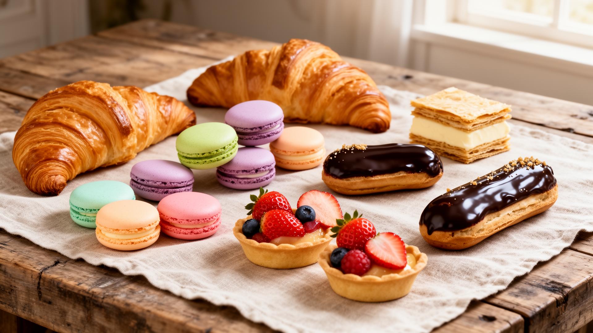 Specialitățile Délice d'Ange: de la macarons la Quiche Lorraine