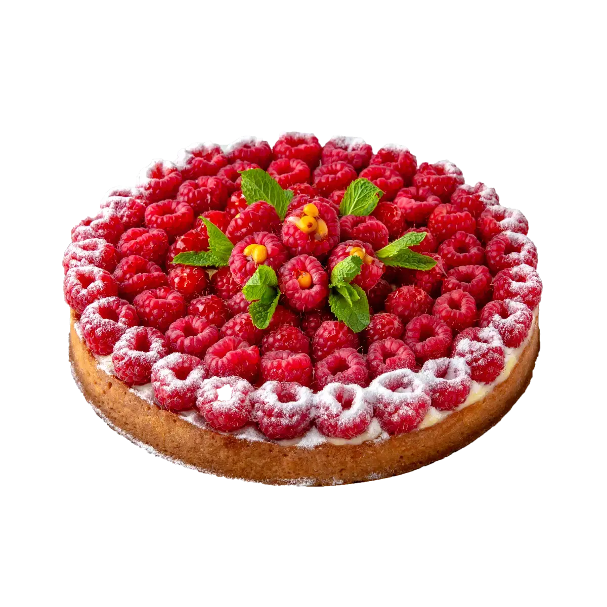 Tartă cu Zmeură Proaspătă și Cremă de Vanilie – Patiserie Artizanală