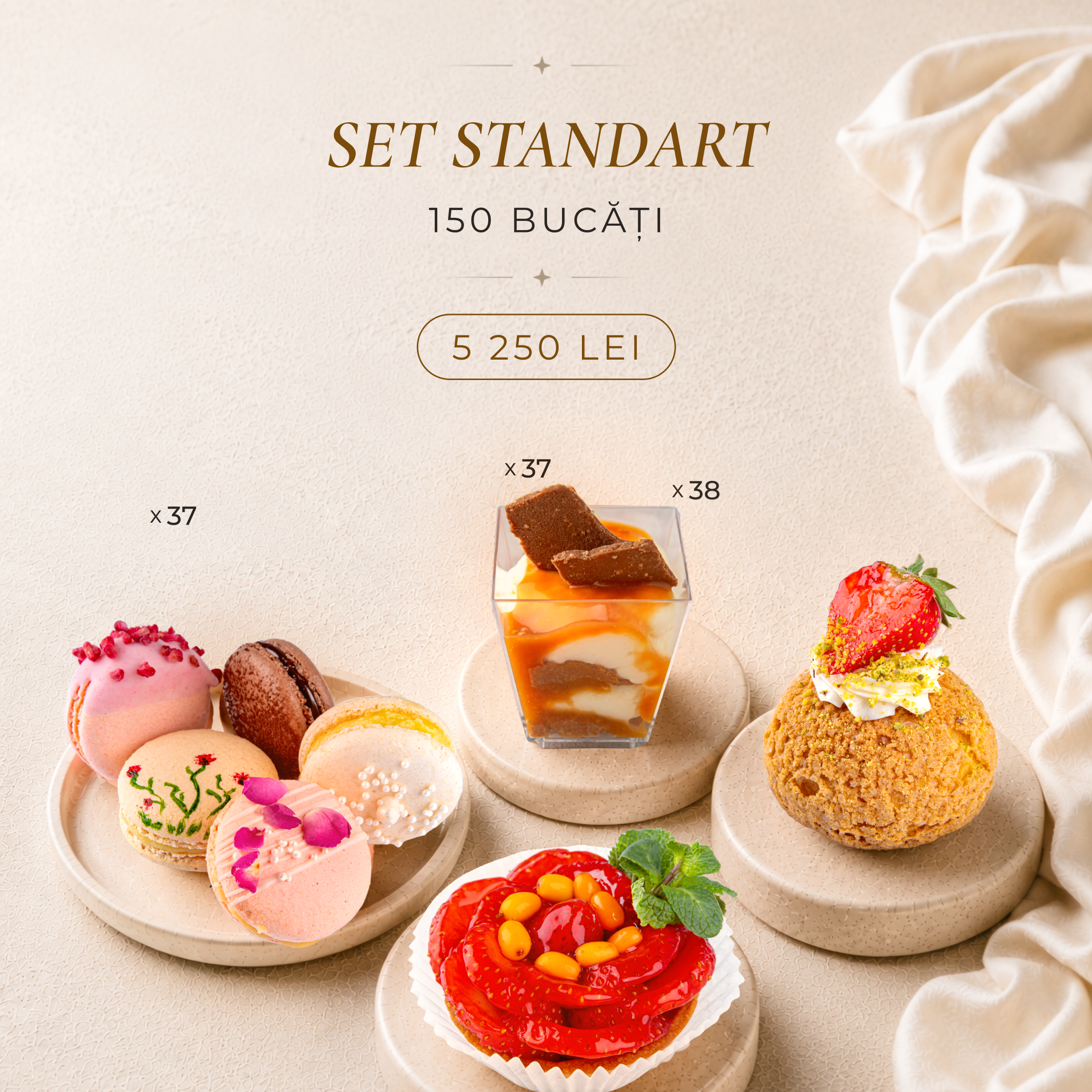 Set Gourmet Artizanale Délice d’Ange – Selecție 150 buc.
