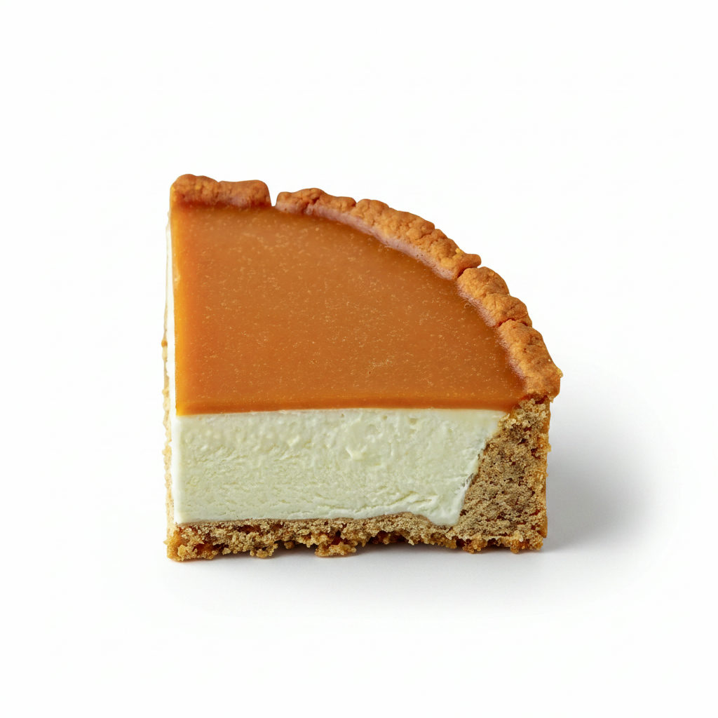 Cheesecake Artizanal cu Mascarpone și Caramel Délice d’Ange