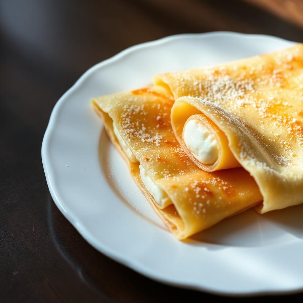 Clătită Gourmet cu Șuncă de Praga și Cașcaval Maturat, 220g