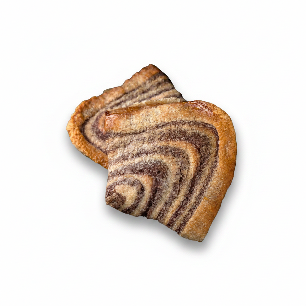 Sfogliatella Artizanală cu Cremă Fină de Ciocolată 