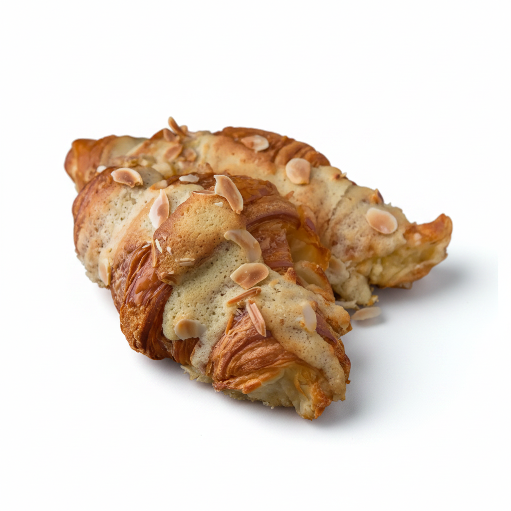 Croissant Francez cu Cremă Frangipane și Migdale - Délice d'Ange