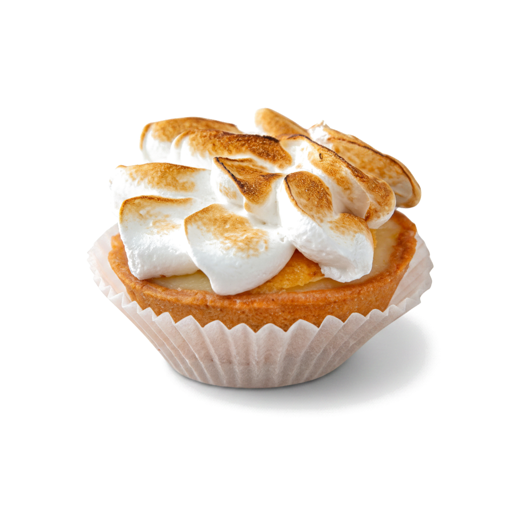 Mini Lemon Meringue Tartlet with Zesty Curd and Italian Meringue