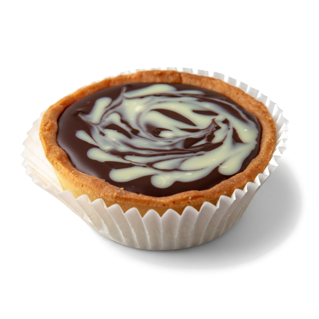 Mini Tarteletă cu Ganache de Ciocolată Fină