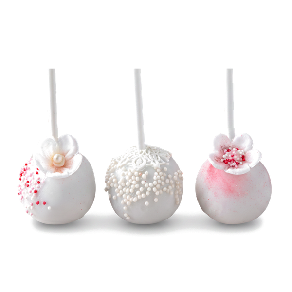 Mini Prăjituri Cake Pops cu Biscuiți, Cacao și Nuci - Decor Artizanal